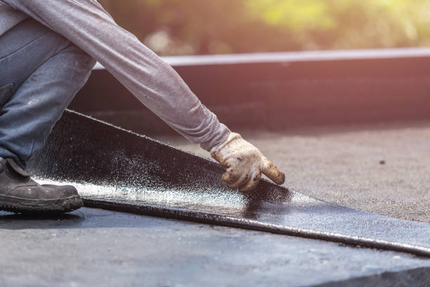 Professional Interior Drainage System technician working in Clinton, MD